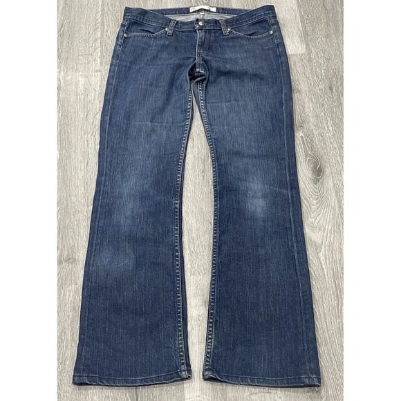 Habitual for Tory Burch TRB Bootcut Jeans Womens 29 Low Rise Y2K Style - Picture 1 of 8